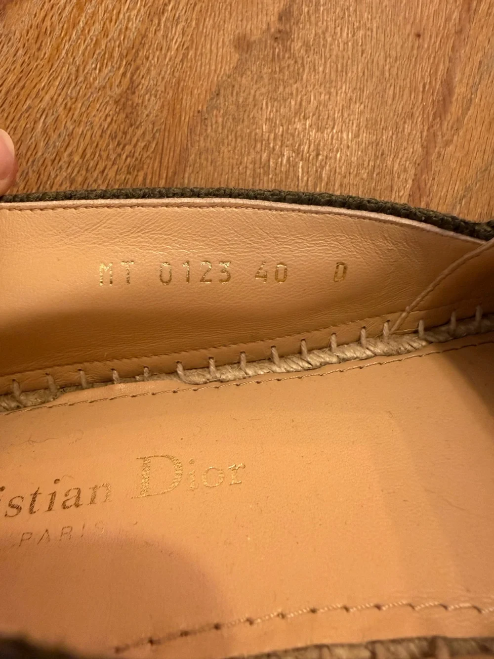 Christian Dior Granville Espadrilles